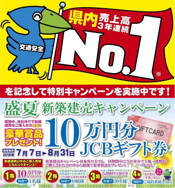 新築建売キャンペーン